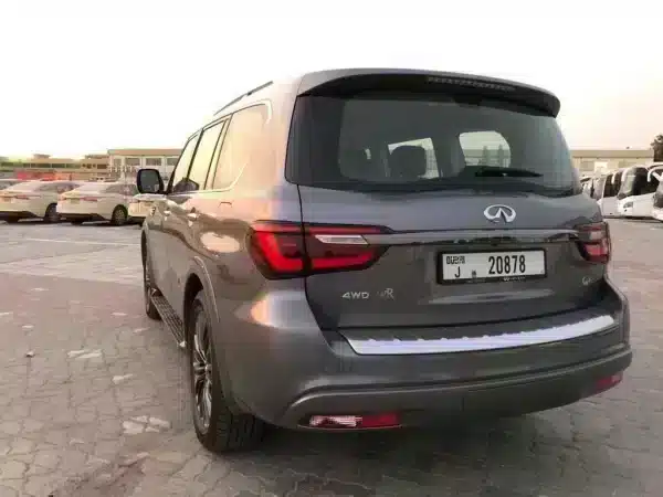 Rent Infiniti QX Series (Dark Grey), 2021 in Dubai - Image 5