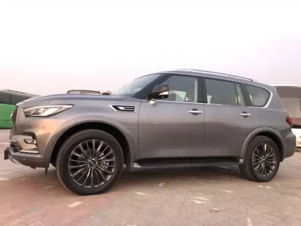 Rent Infiniti QX Series (Dark Grey), 2021 in Dubai - Image 3
