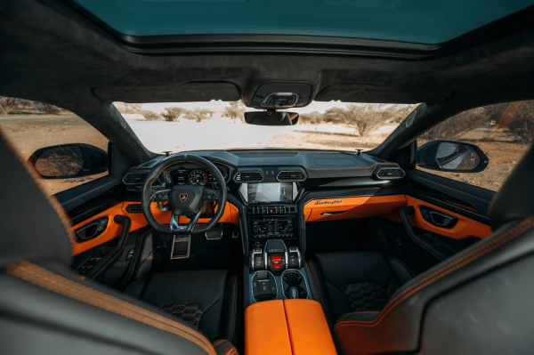 Rent Lamborghini Urus (Dark Grey), 2022 in Dubai - Image 6