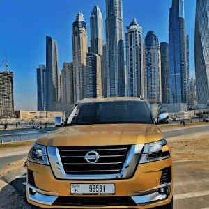 Rent Nissan Patrol (Gold), 2020 in Dubai
