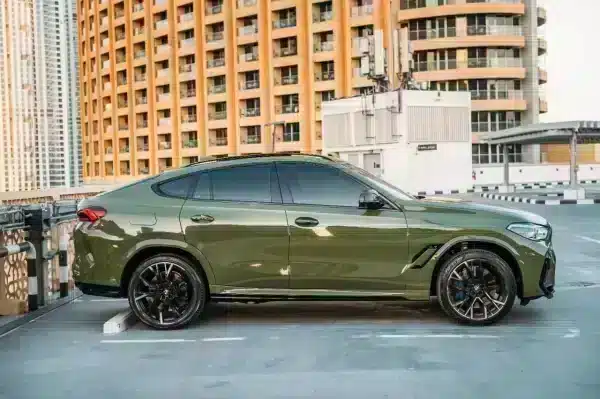 Rent BMW X6 (Green), 2022 in Dubai - Image 2