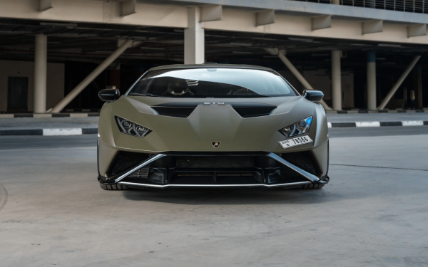 Rent Lamborghini Huracan STO (Green), 2023 in Dubai