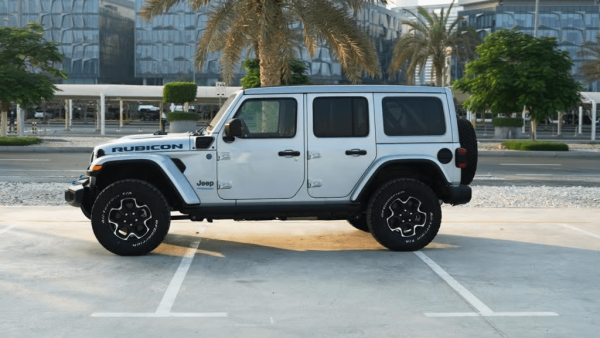 Rent Jeep Wrangler (Silver), 2022 in Dubai - Image 2