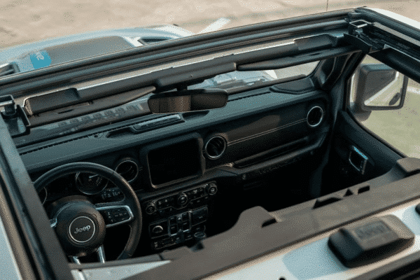 Rent Jeep Wrangler (Silver), 2022 in Dubai - Image 3