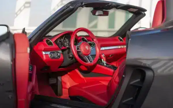 Rent Porsche Boxster (Grey), 2020 in Dubai - Image 5