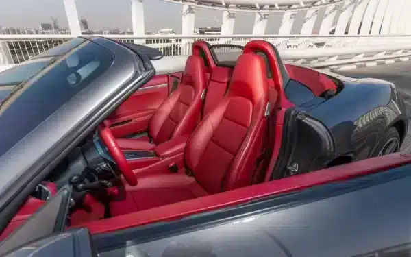Rent Porsche Boxster (Grey), 2020 in Dubai - Image 4