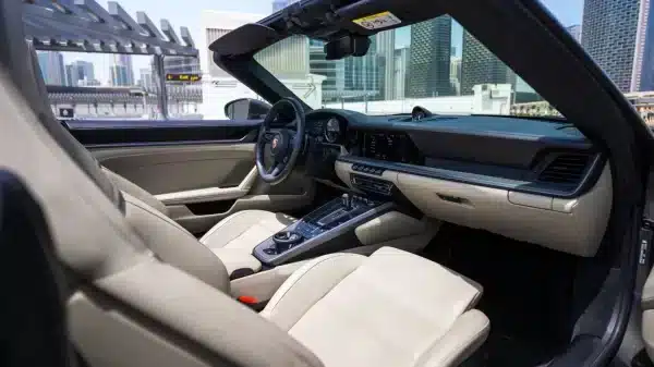 Rent Porsche 911 Carrera Cabrio (Grey), 2021 in Dubai - Image 6