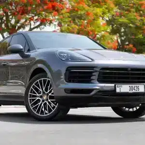 Rent Porsche Cayenne coupe (Grey), 2022 in Dubai