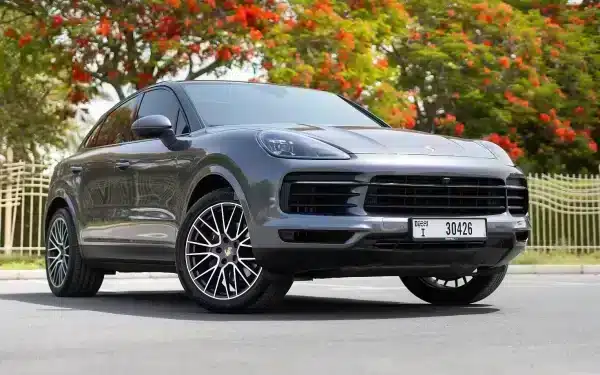 Rent Porsche Cayenne coupe (Grey), 2022 in Dubai