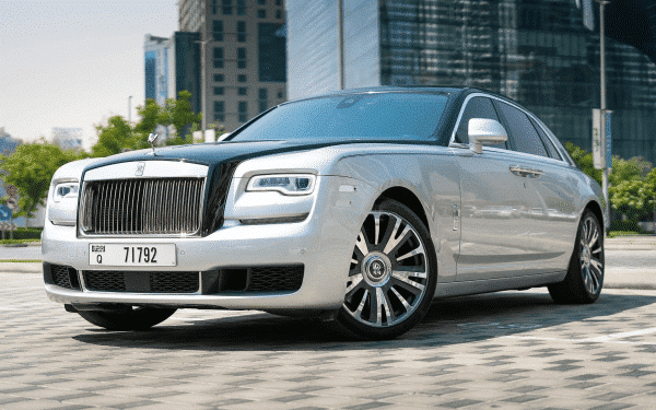 Rent Rolls Royce Ghost (Silver), 2019 in Dubai