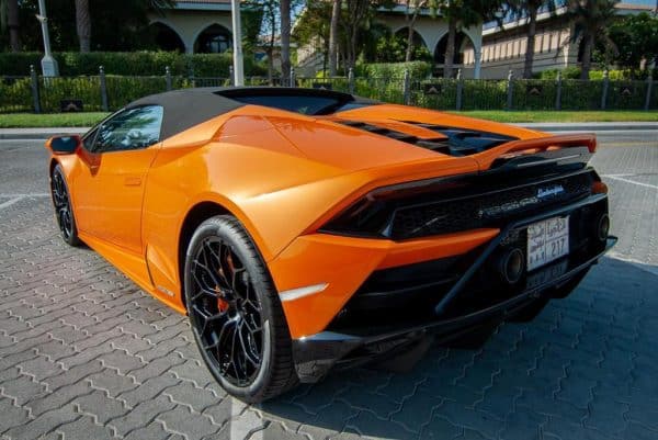 Lamborghini Huracan Spyder Evo (Orange)