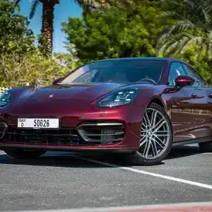Rent Porsche Panamera (Maroon), 2022 in Dubai