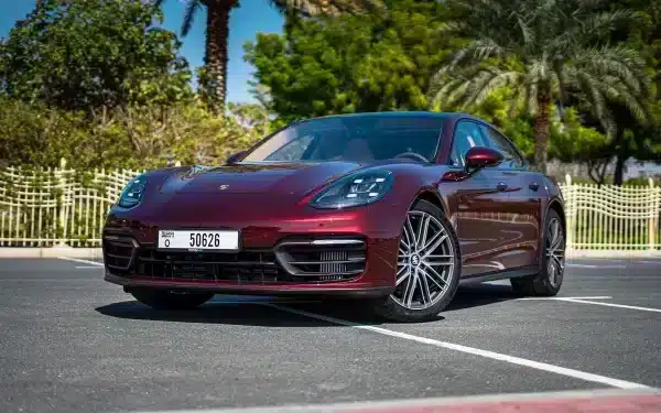 Rent Porsche Panamera (Maroon), 2022 in Dubai