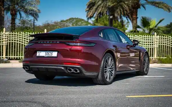 Rent Porsche Panamera (Maroon), 2022 in Dubai - Image 7