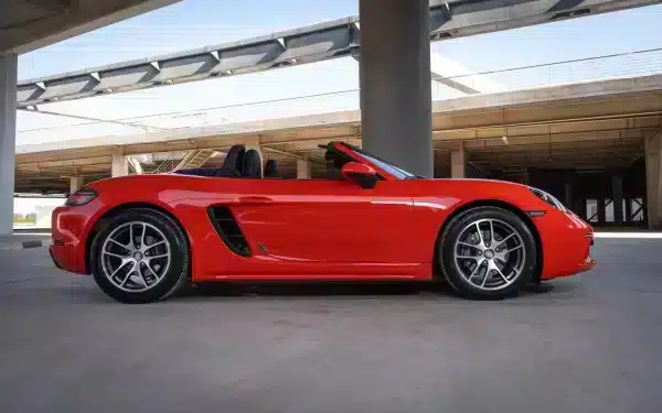 Rent Porsche Boxster 718 (Orange), 2020 in Dubai - Image 7
