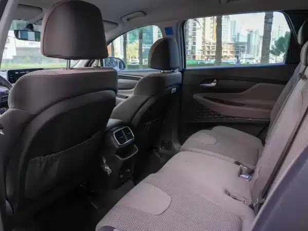 Rent Hyundai Santa Fe (Pearl White), 2023 in Dubai - Image 7