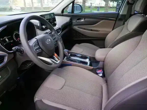 Rent Hyundai Santa Fe (Pearl White), 2023 in Dubai - Image 10