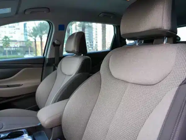 Rent Hyundai Santa Fe (Pearl White), 2023 in Dubai - Image 9
