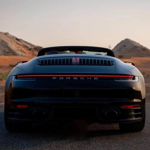 Porsche 911 Carrera Convertible (Black) - Image 5