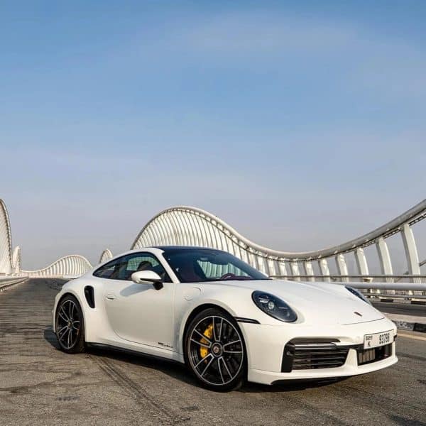 Porche 911 Turbo S (White) - Image 3