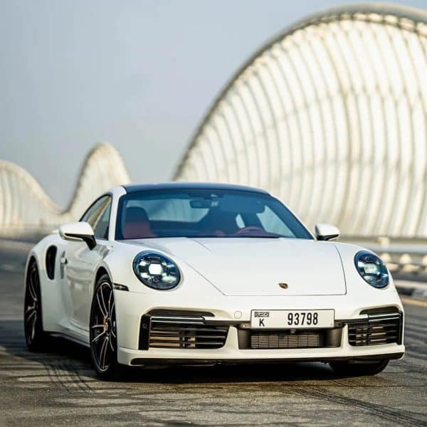Porche 911 Turbo S (White) - Image 9