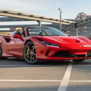 Rent Ferrari F8 (Red), 2023 in Dubai