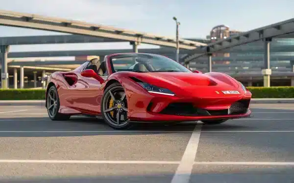 Rent Ferrari F8 (Red), 2023 in Dubai