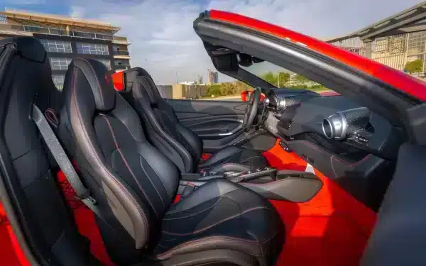 Rent Ferrari F8 (Red), 2023 in Dubai - Image 3