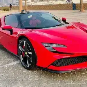 Rent Ferrari SF90 (Red), 2021 in Dubai