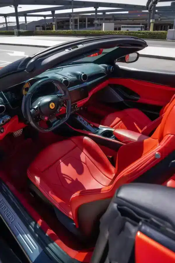 Rent Ferrari Portofino Rosso (Red), 2019 in Dubai - Image 4