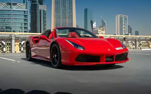 Rent Ferrari 488 (Red), 2019 in Dubai
