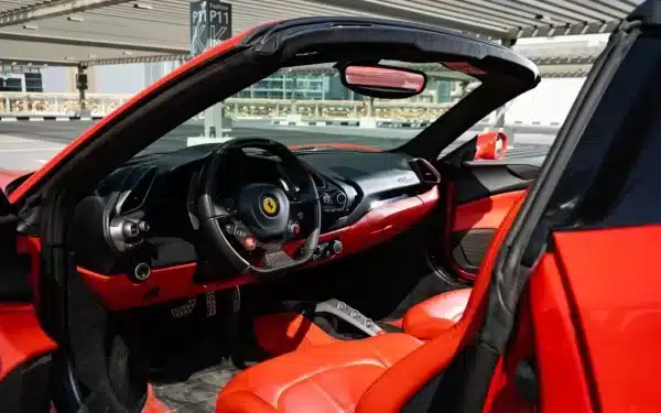 Rent Ferrari 488 (Red), 2019 in Dubai - Image 6