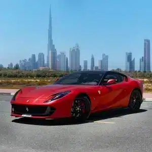 Rent Ferrari 812 Superfast (Red), 2019 in Dubai