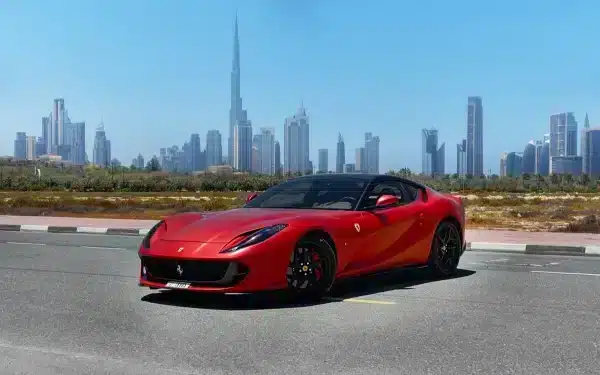 Rent Ferrari 812 Superfast (Red), 2019 in Dubai