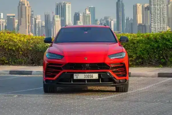 Rent Lamborghini Urus (Red), 2020 in Dubai - Image 2