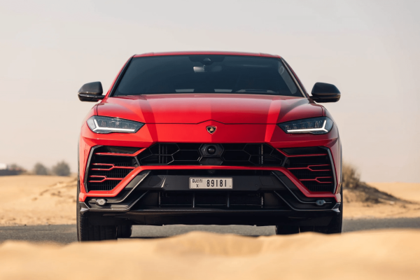 Rent Lamborghini Urus (Red), 2022 in Dubai - Image 2