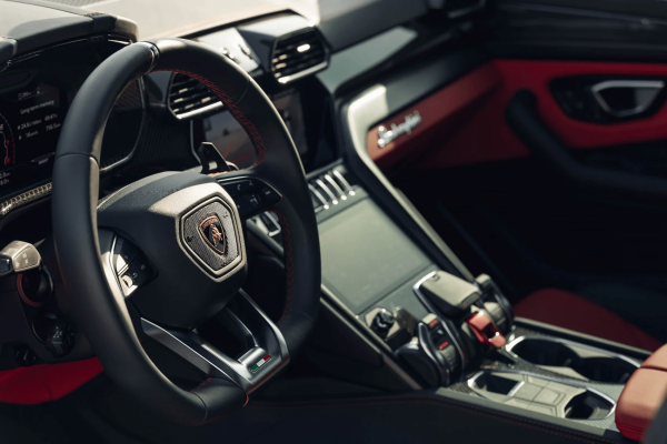 Rent Lamborghini Urus (Red), 2022 in Dubai - Image 6