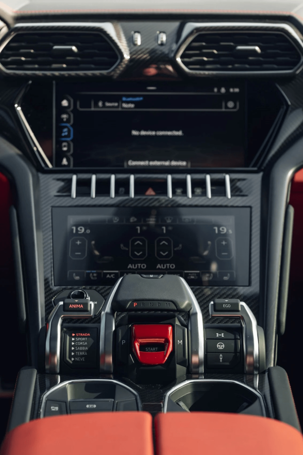 Rent Lamborghini Urus (Red), 2022 in Dubai - Image 5