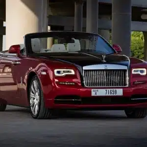 Rent Rolls Royce Dawn (Red), 2019 in Dubai