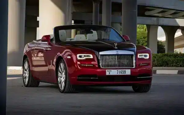 Rent Rolls Royce Dawn (Red), 2019 in Dubai