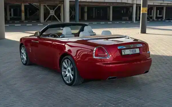 Rent Rolls Royce Dawn (Red), 2019 in Dubai - Image 2