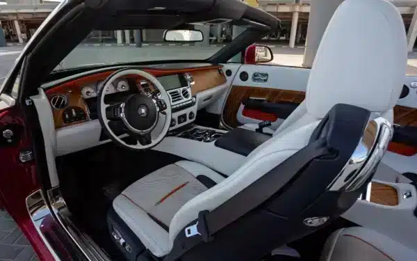 Rent Rolls Royce Dawn (Red), 2019 in Dubai - Image 7