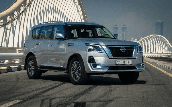 Rent Nissan Patrol (Silver Grey), 2021 in Dubai