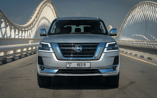 Rent Nissan Patrol (Silver Grey), 2021 in Dubai - Image 2