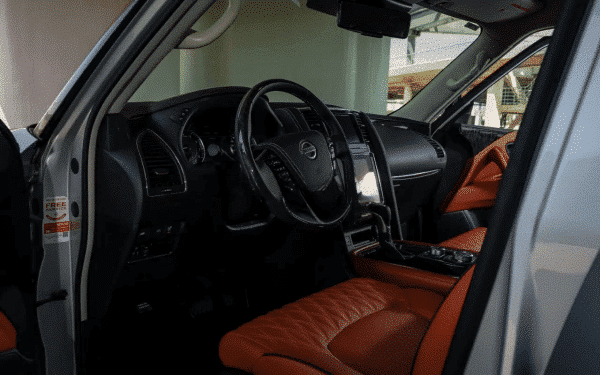 Rent Nissan Patrol (Silver Grey), 2021 in Dubai - Image 4