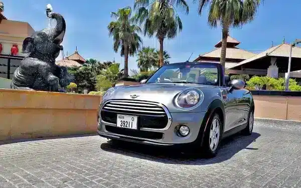 Rent Mini Cooper (Silver), 2019 in Dubai