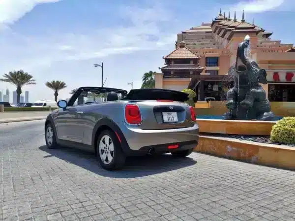 Rent Mini Cooper (Silver), 2019 in Dubai - Image 2