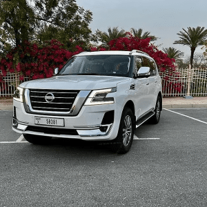Rent Nissan Patrol (White), 2022 in Dubai