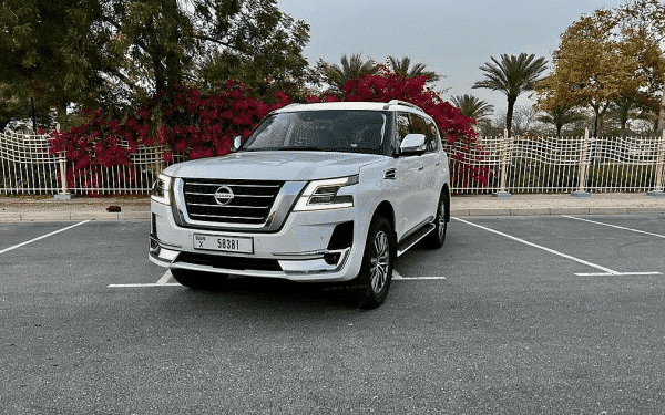 Rent Nissan Patrol (White), 2022 in Dubai