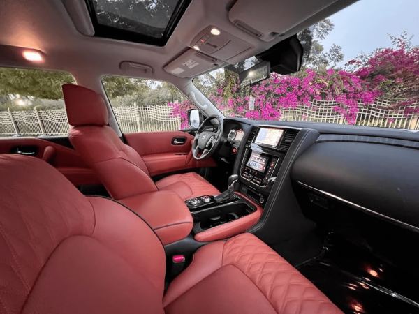 Rent Nissan Patrol (White), 2022 in Dubai - Image 2